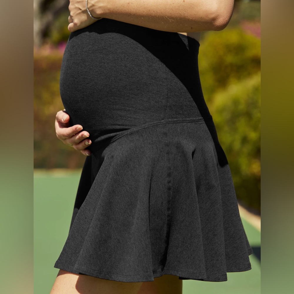 Beyond yoga Spacedye Maternity Hot Shot Circle Skirt